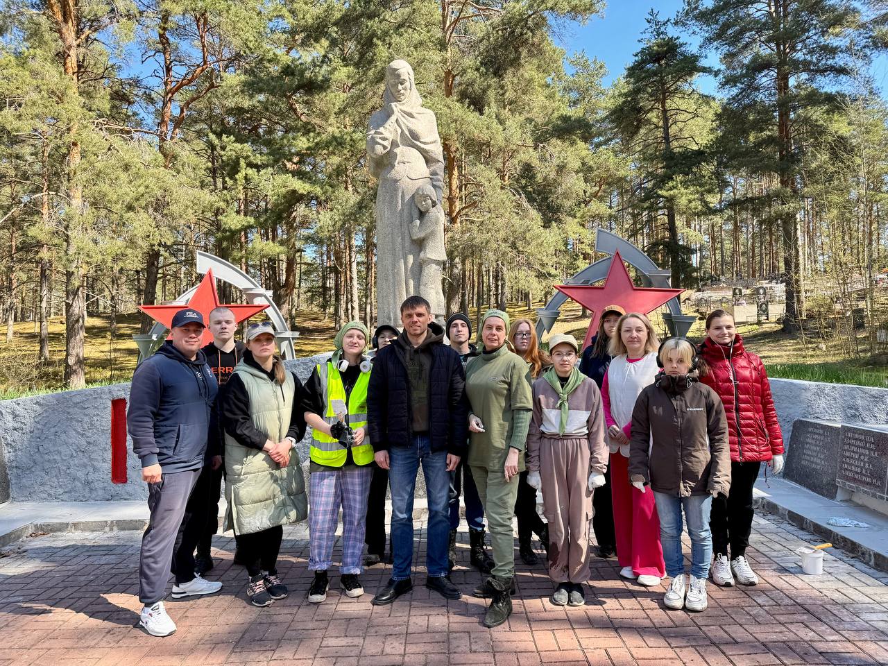 Реставрацию «Скорбящей матери» в Печорском округе завершили 