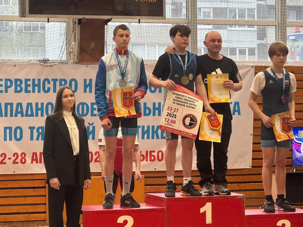 Тяжелоатлеты Псковской области стали призёрами первенства СЗФО в Выборге 