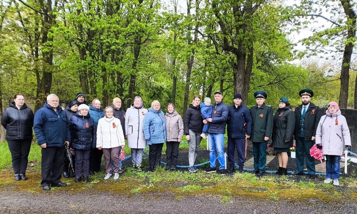 В Пыталовском округе прошли митинги, посвящённые 80-летию Победы