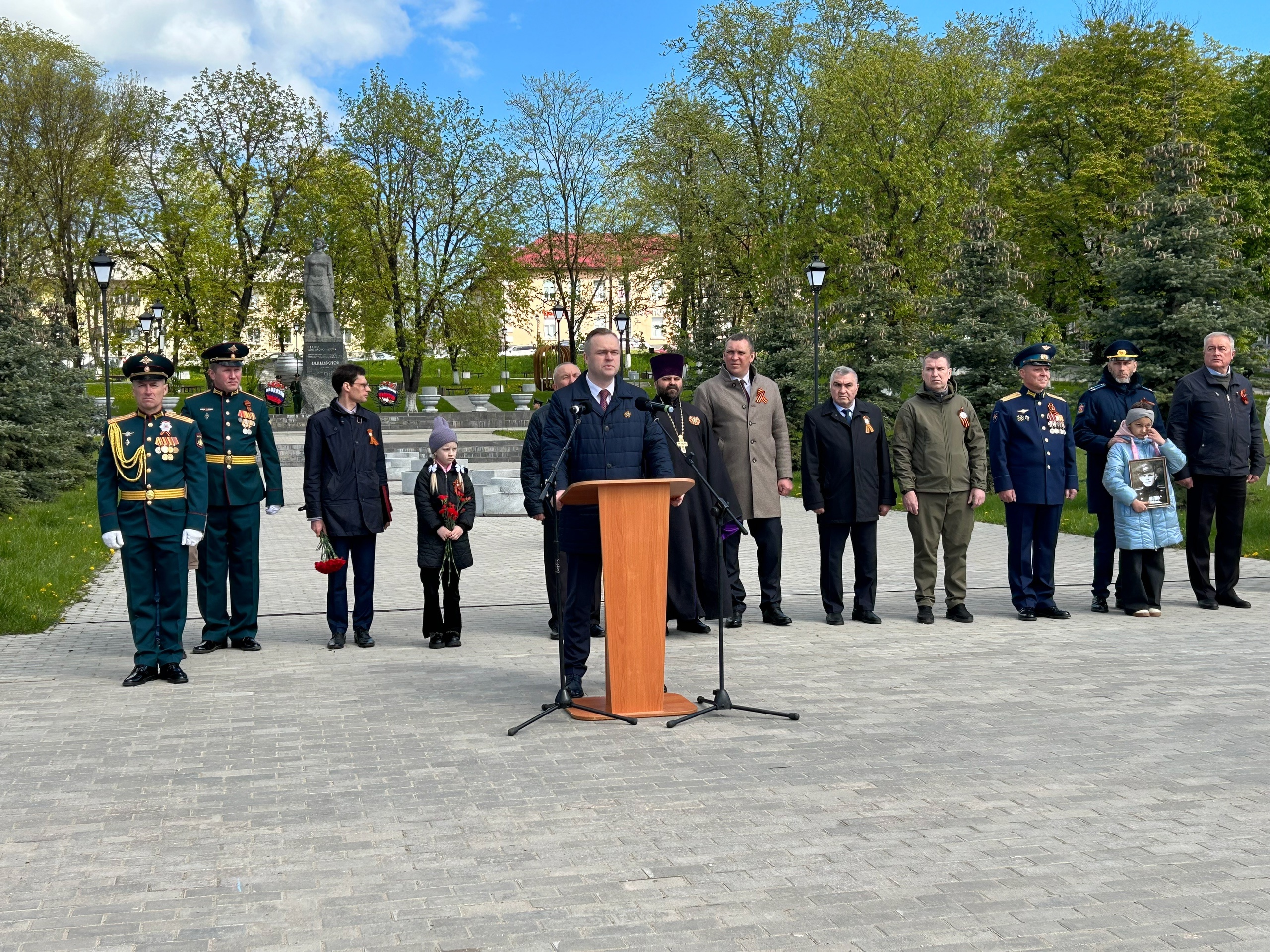 80-летие Победы в Великой Отечественной войне отметили в Острове