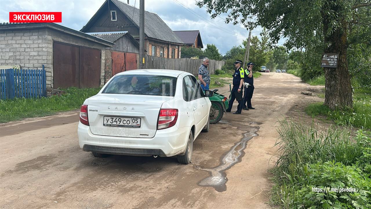 Подросток-мотоциклист пострадал в ДТП с мотоциклом в Великолукском районе