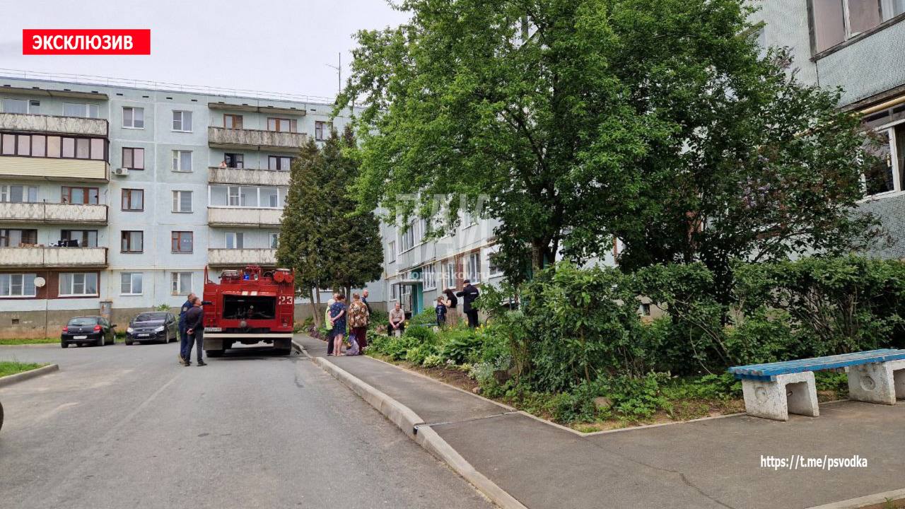 Пожарные спасли ребёнка в Печорах