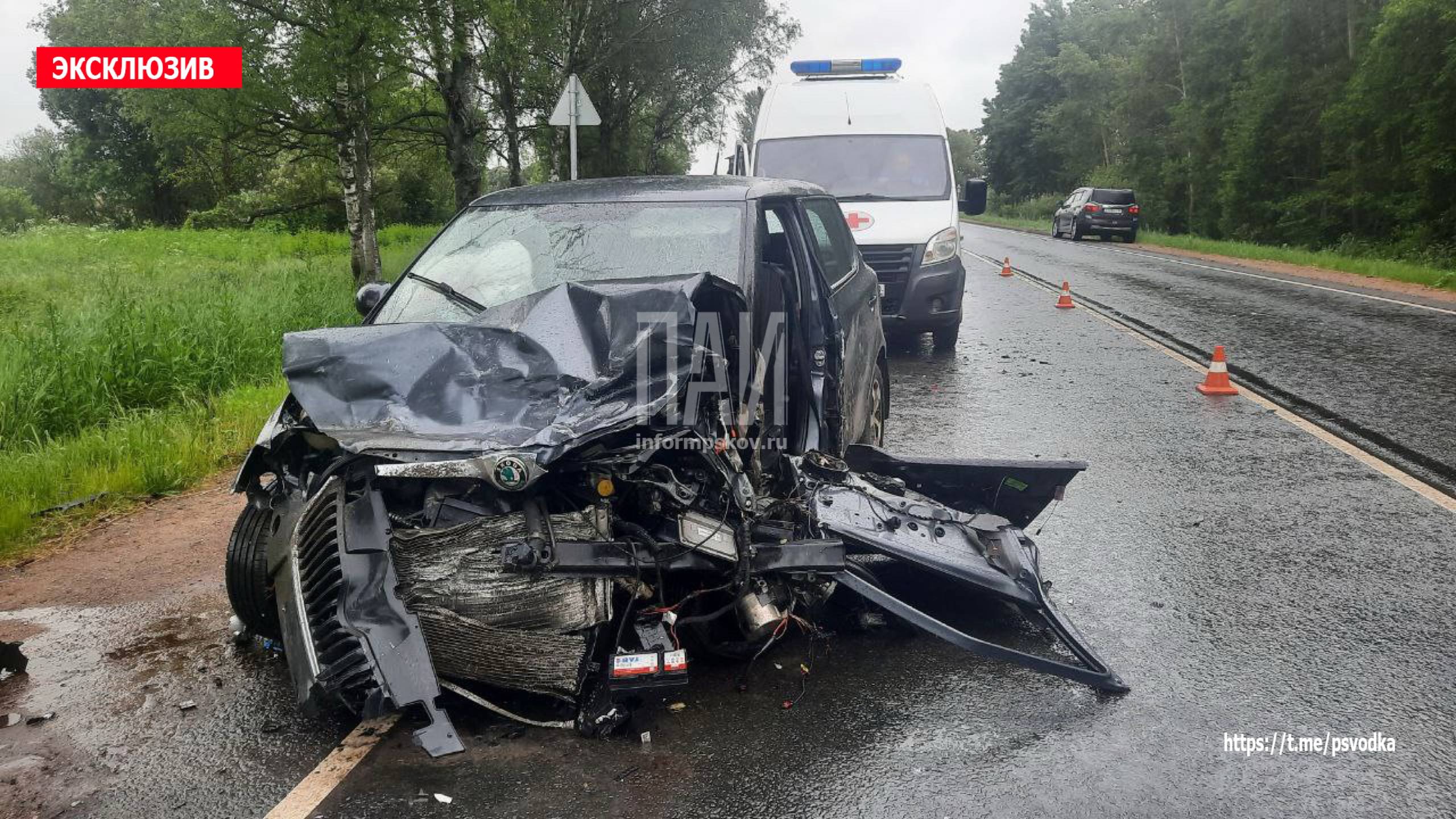 ДТП в Новосокольническом округе
