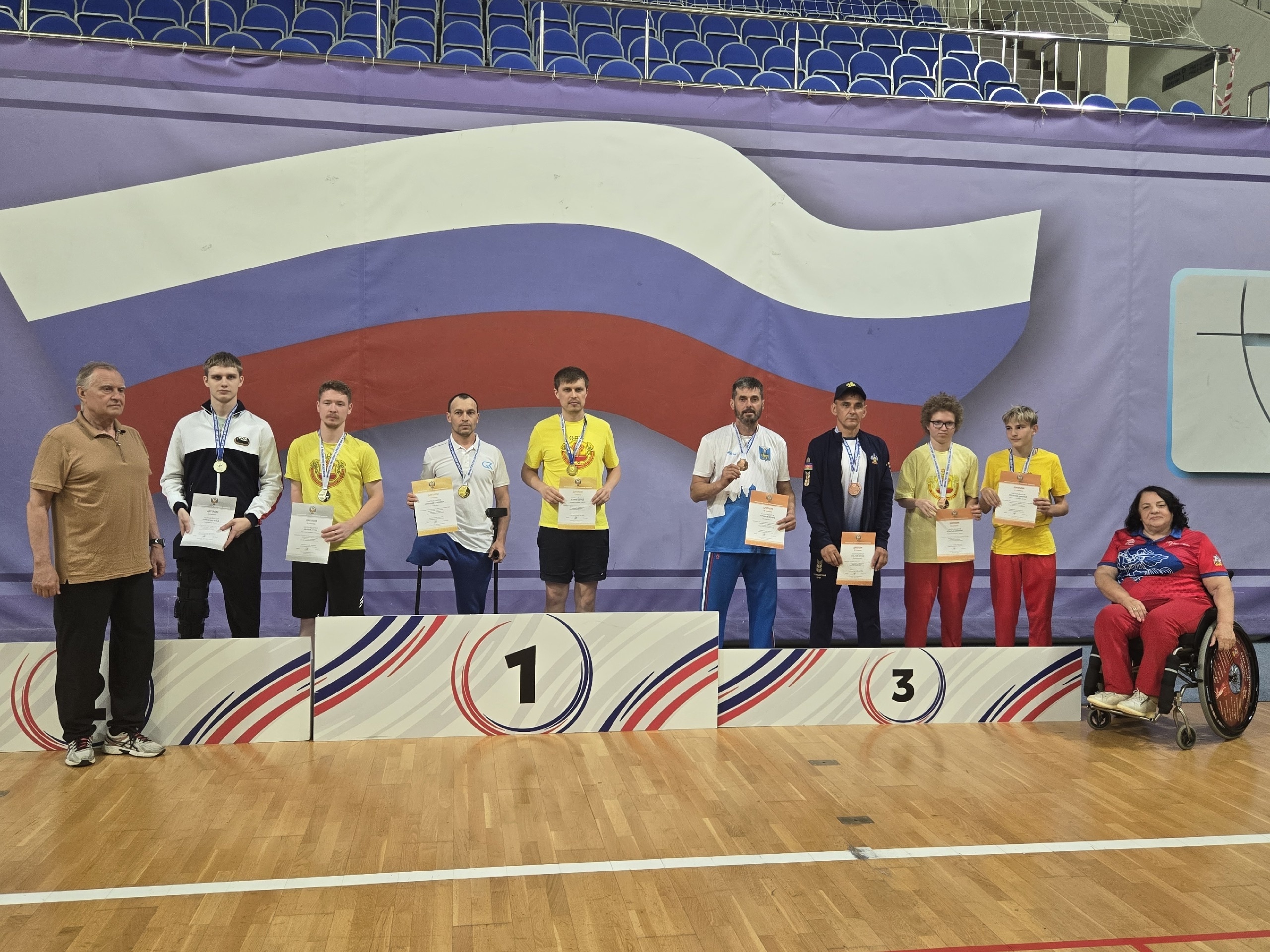Псковичи выиграли медали чемпионата России по бадминтону для лиц с ПОДА