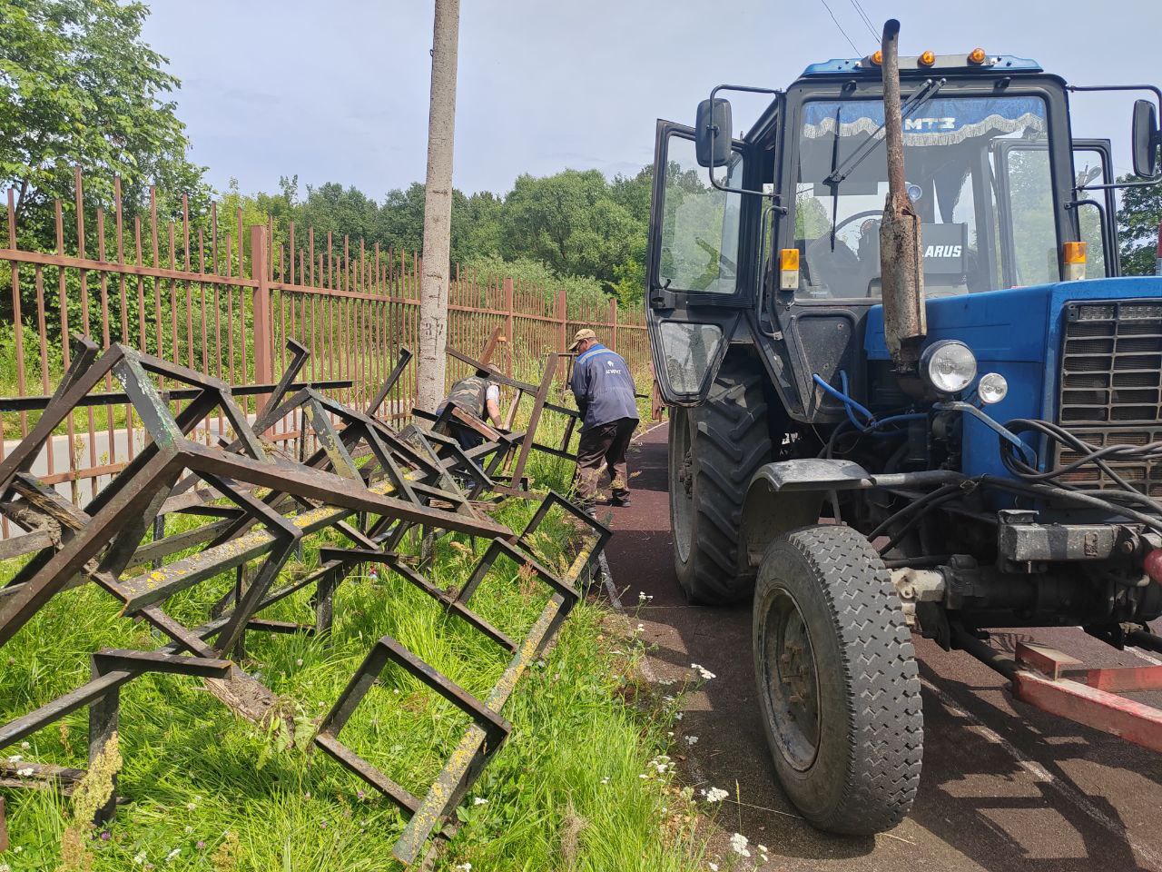 Стадион в Опочке
