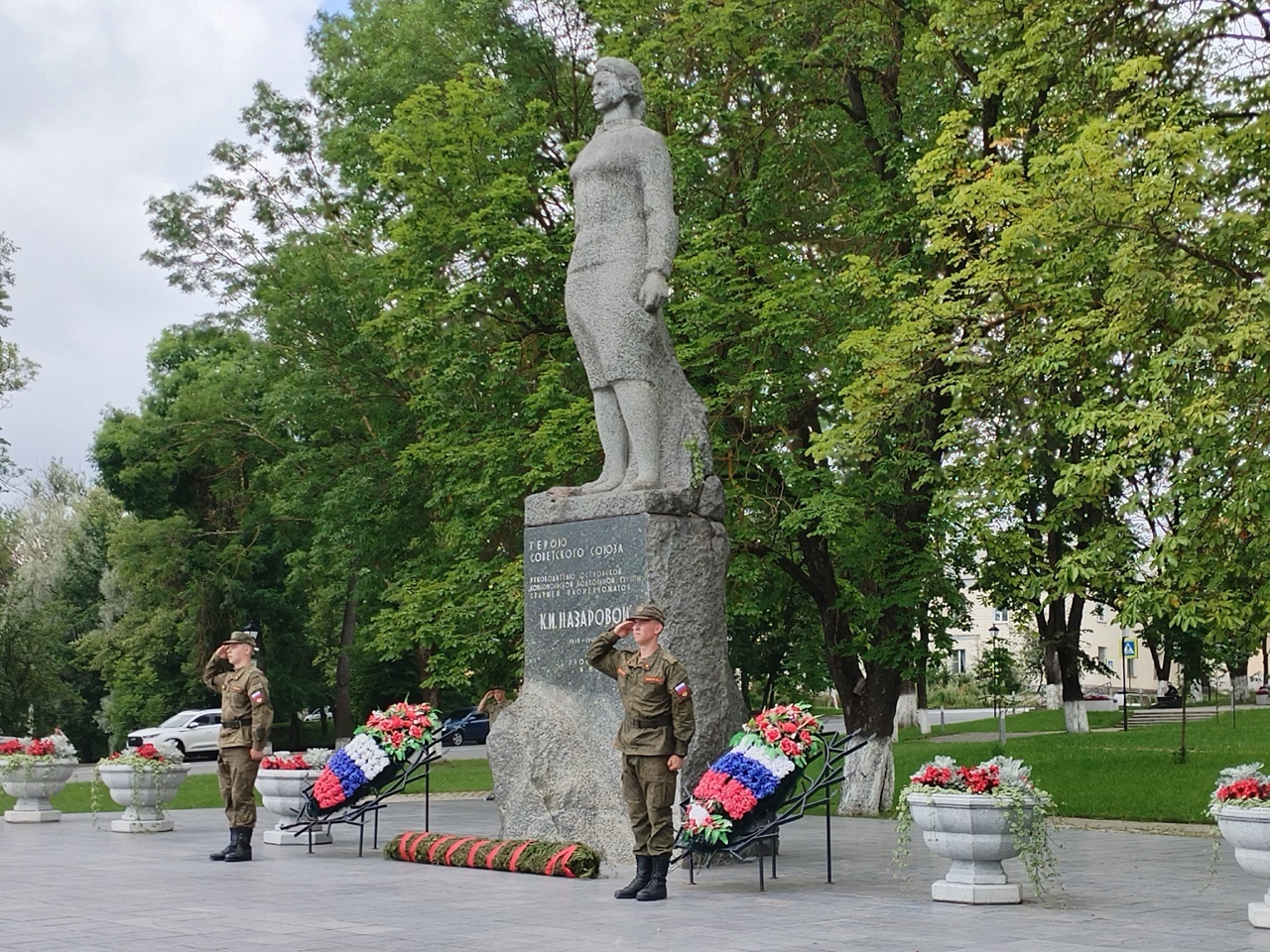 Памятное мероприятие в Острове 