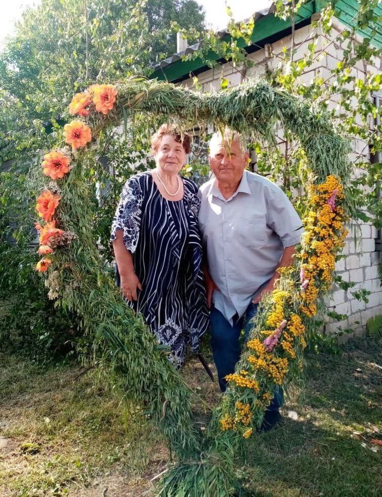Супруги Егоровы из Пушкиногорского района отметили 50-летие совместной жизни