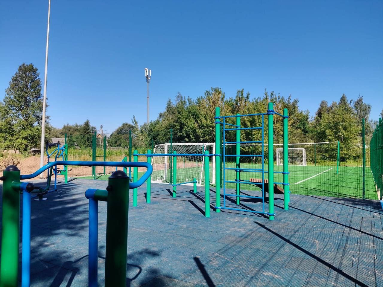Спортплощадка в Шелково 
