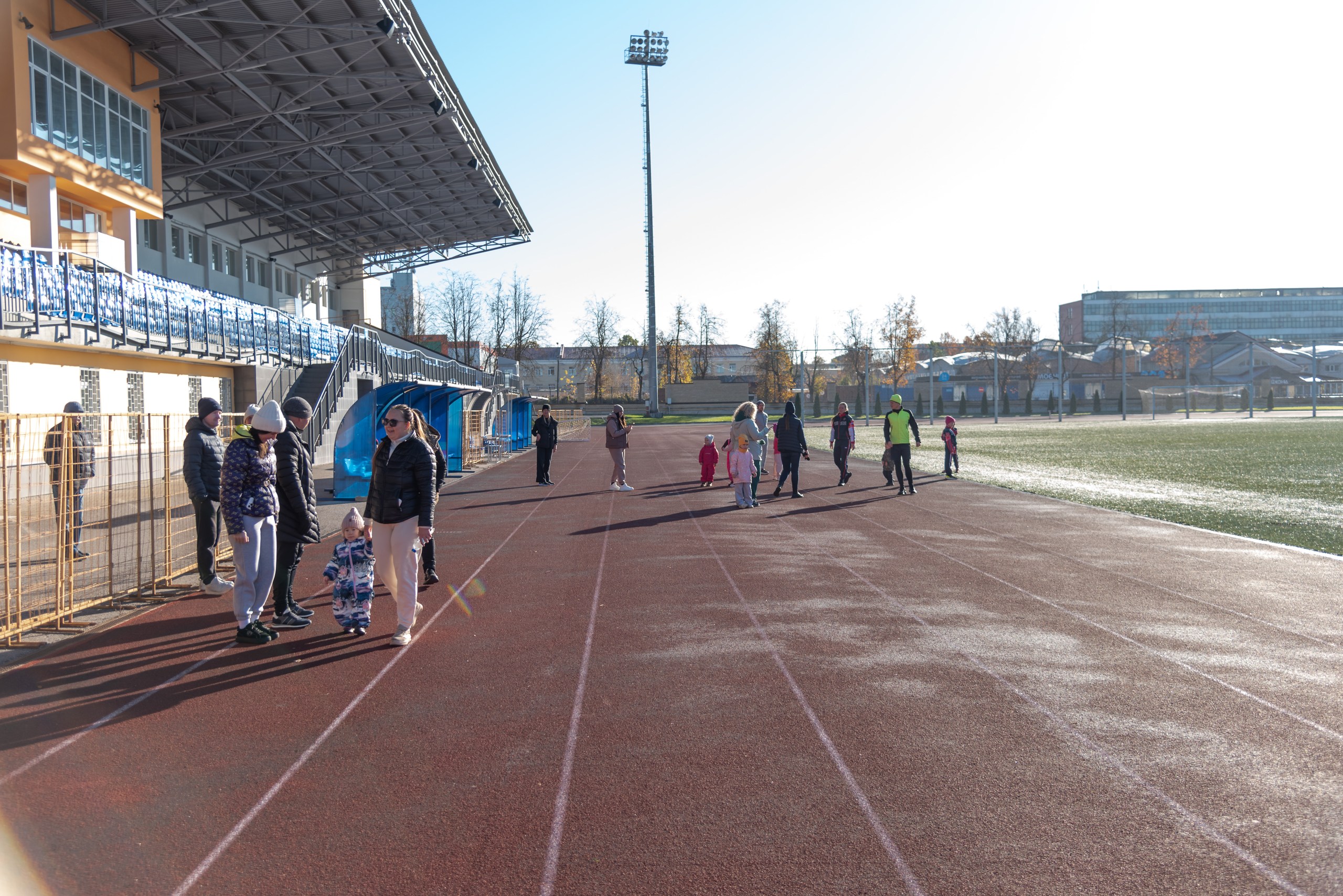 Папы и дети: открытая тренировка в Пскове