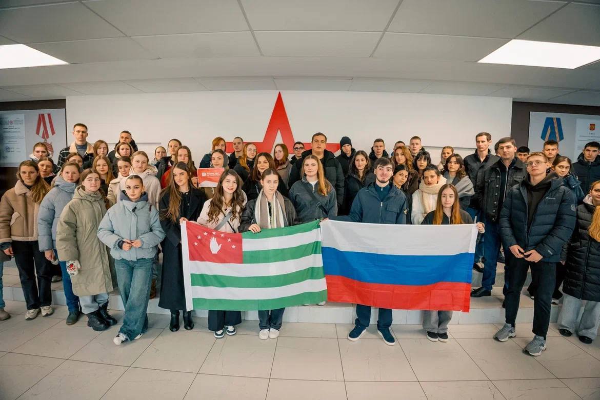 Псковскую область впервые посетила молодёжь из Абхазии в рамках программы «Больше, чем путешествие»