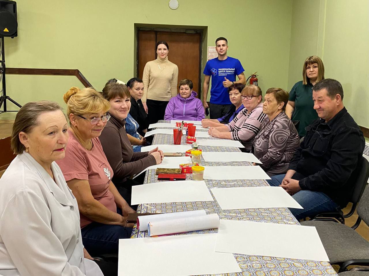 Выездную встречу с семьями участников СВО организовали волонтёры в Псковском районе