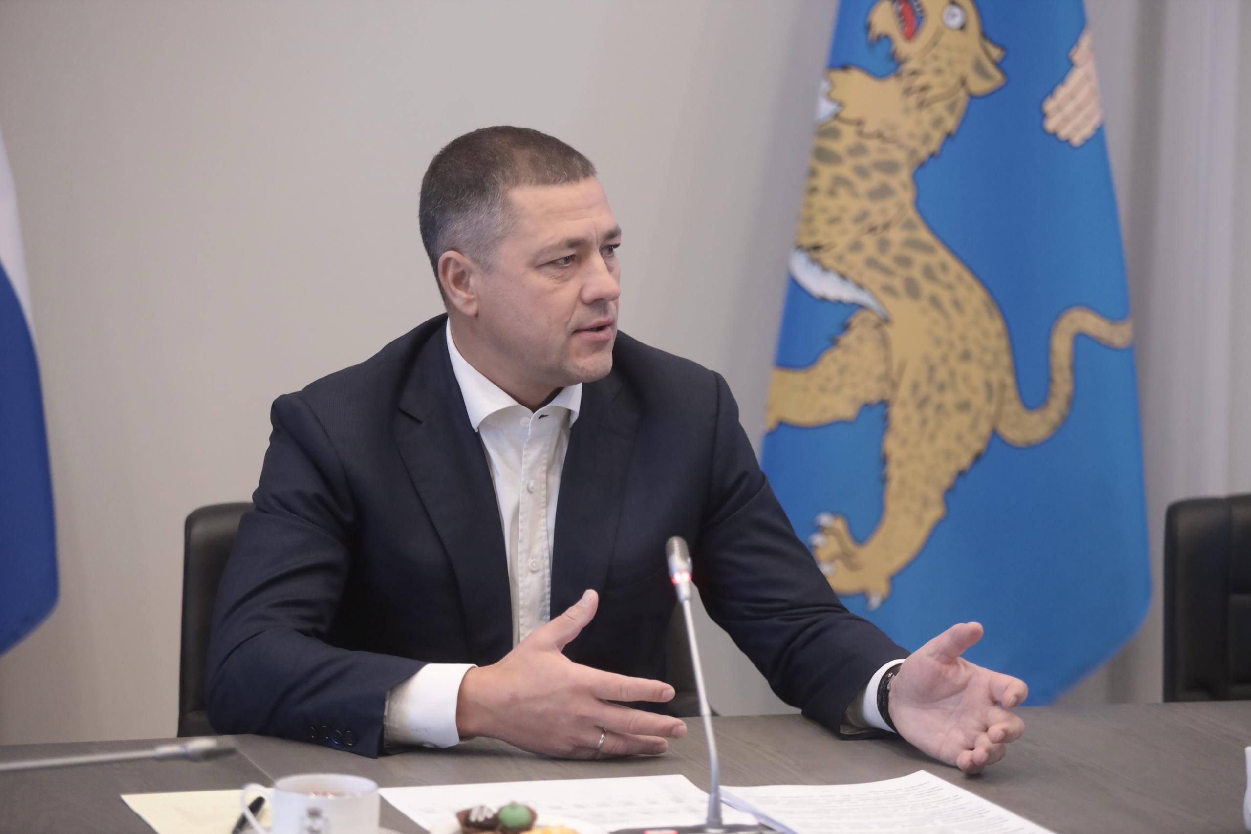 Встреча Михаила Ведерникова с главными редакторами районных газет
