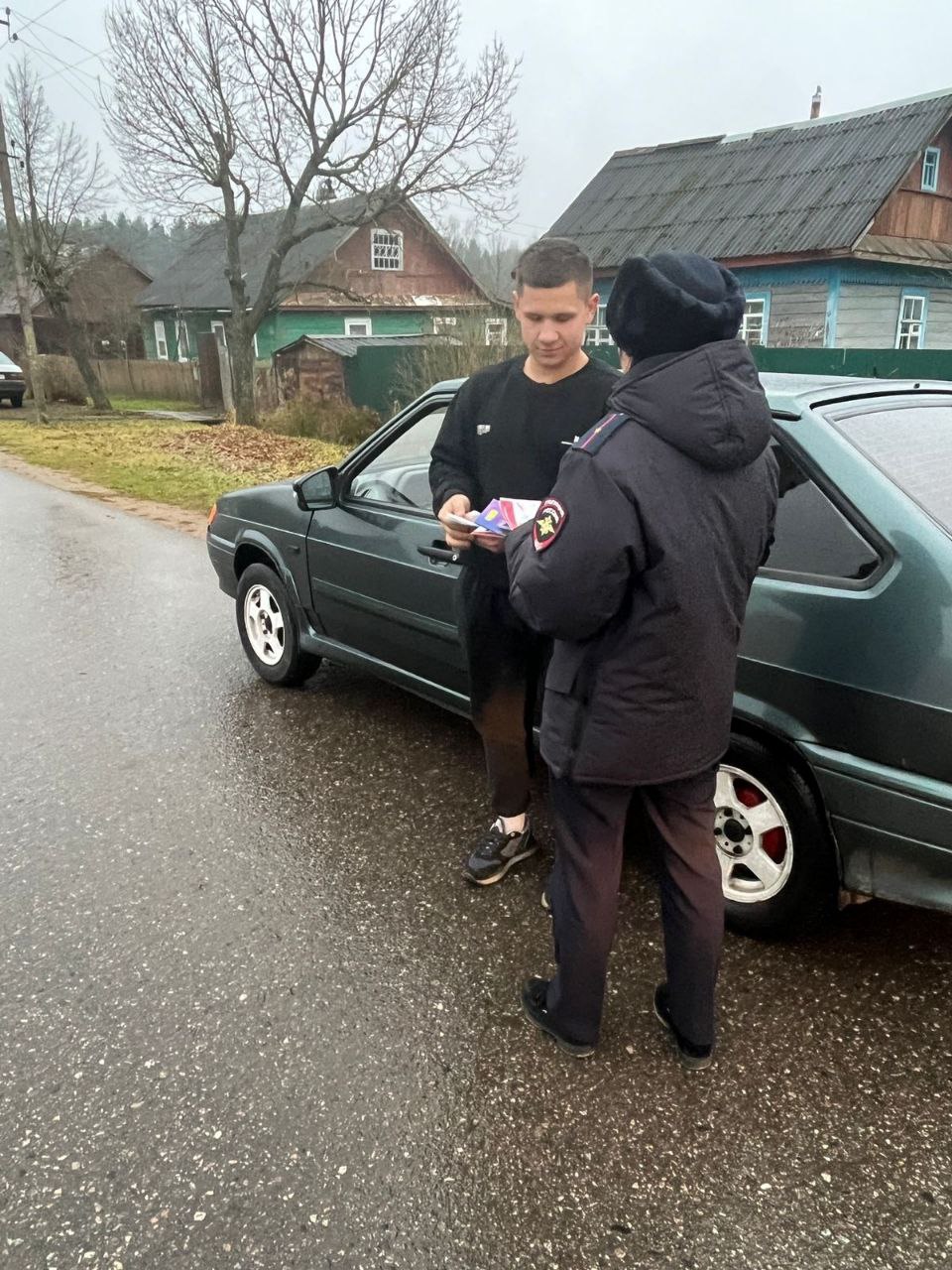 Акцию «0% алкоголя» провели сотрудники ГИБДД в Новосокольническом районе