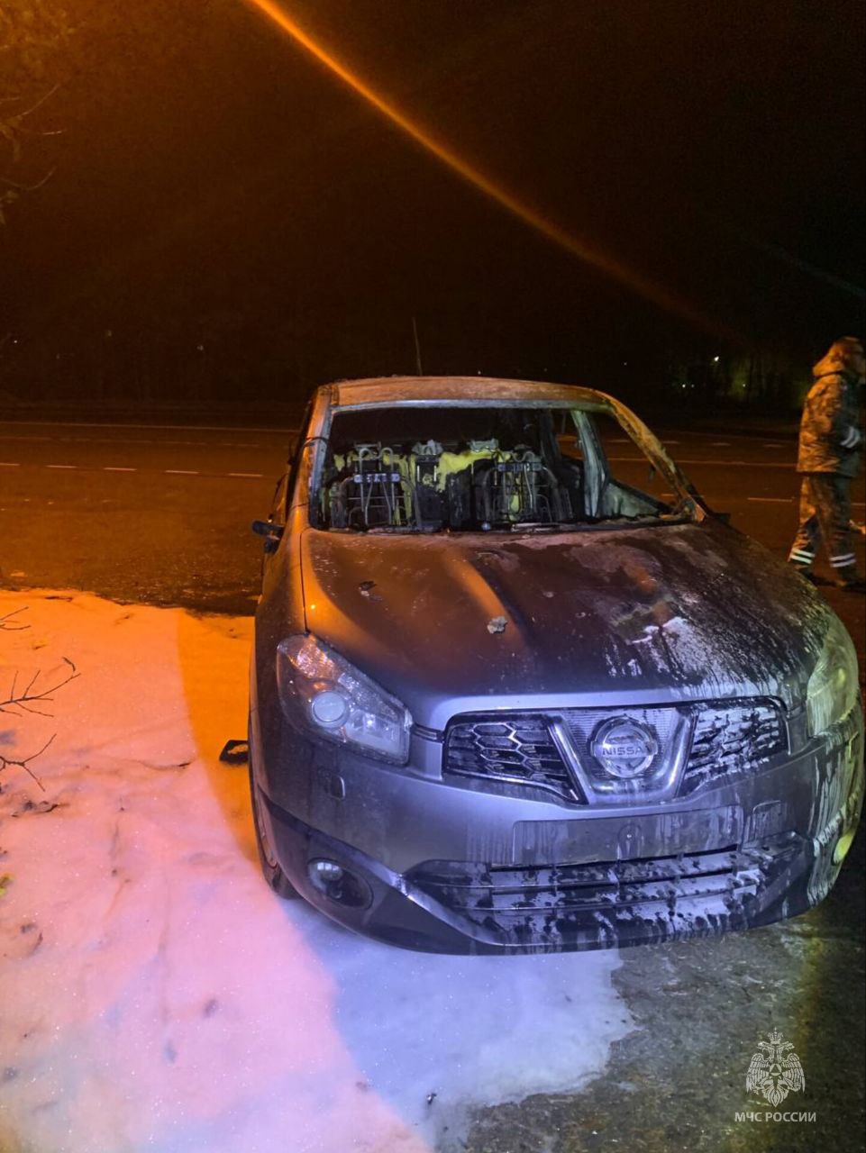 Поджог автомобиля в Печорах