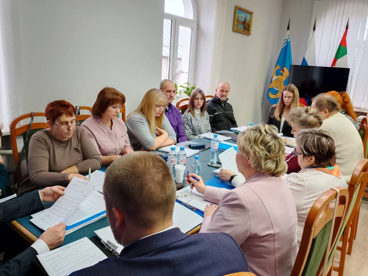 Голосование депутатов 