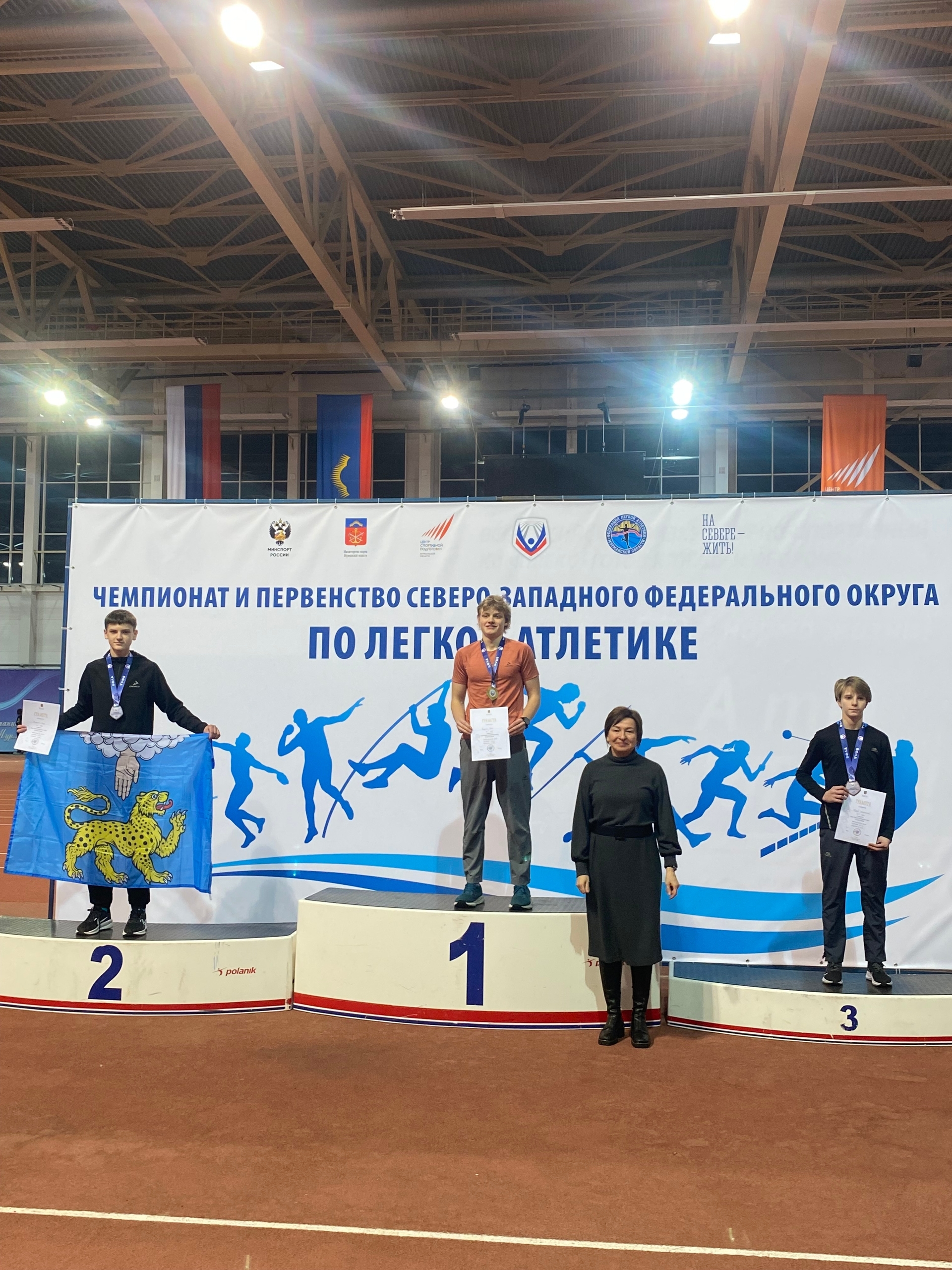 Более 30 медалей выиграли легкоатлеты Псковской области на чемпионате и первенстве СЗФО 