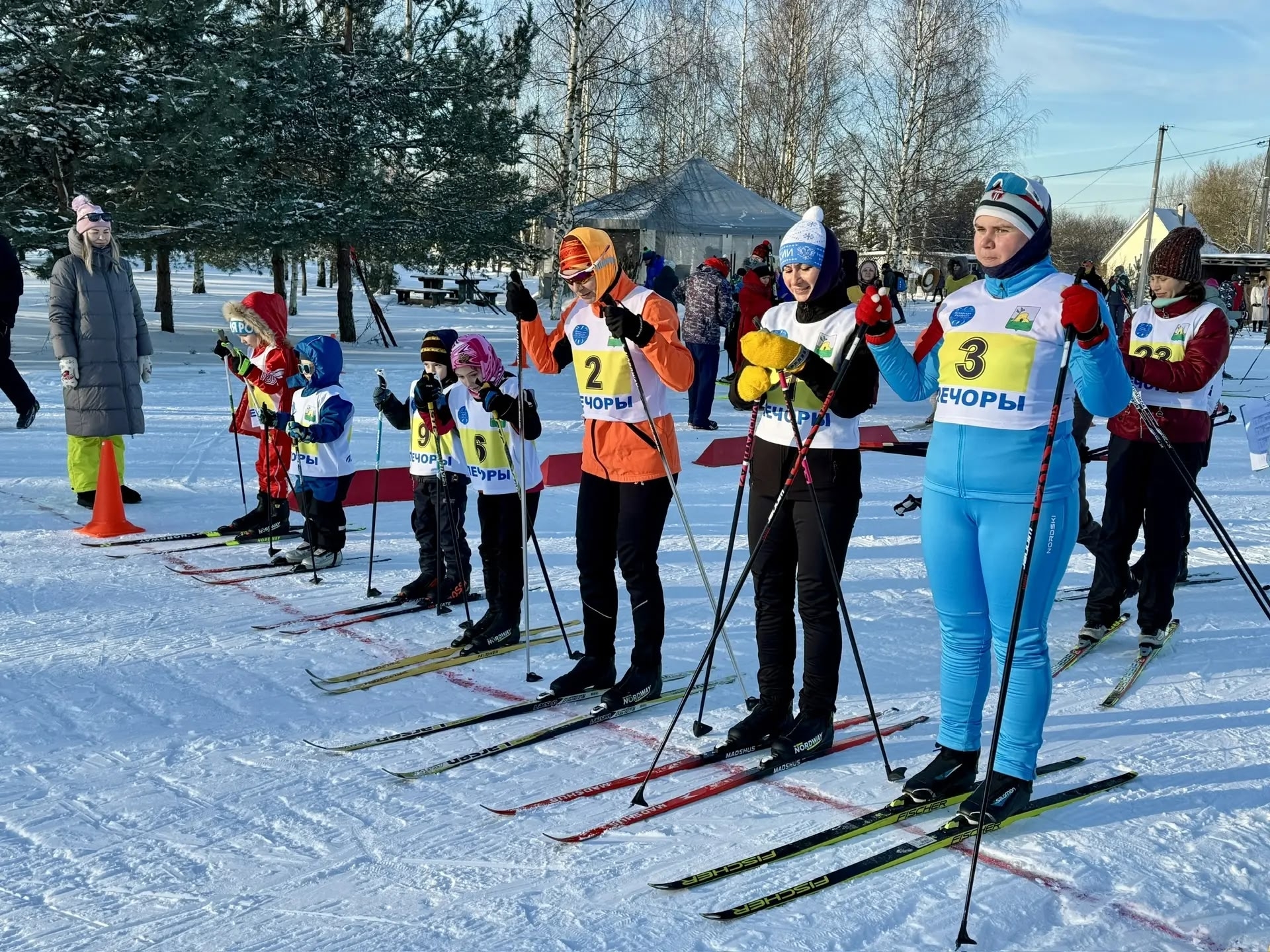 Второй этап Кубка Псковской области по лыжным гонкам