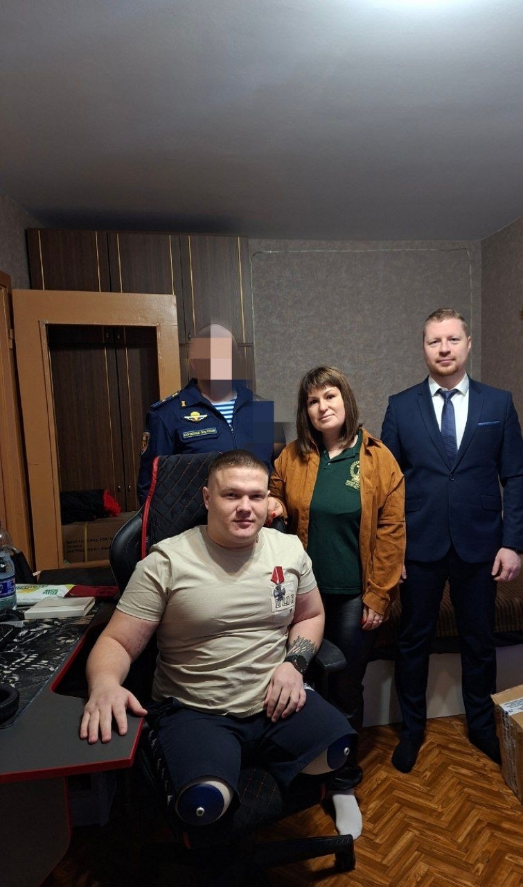Военнослужащий 76-й дивизии ВДВ награждён орденом Мужества