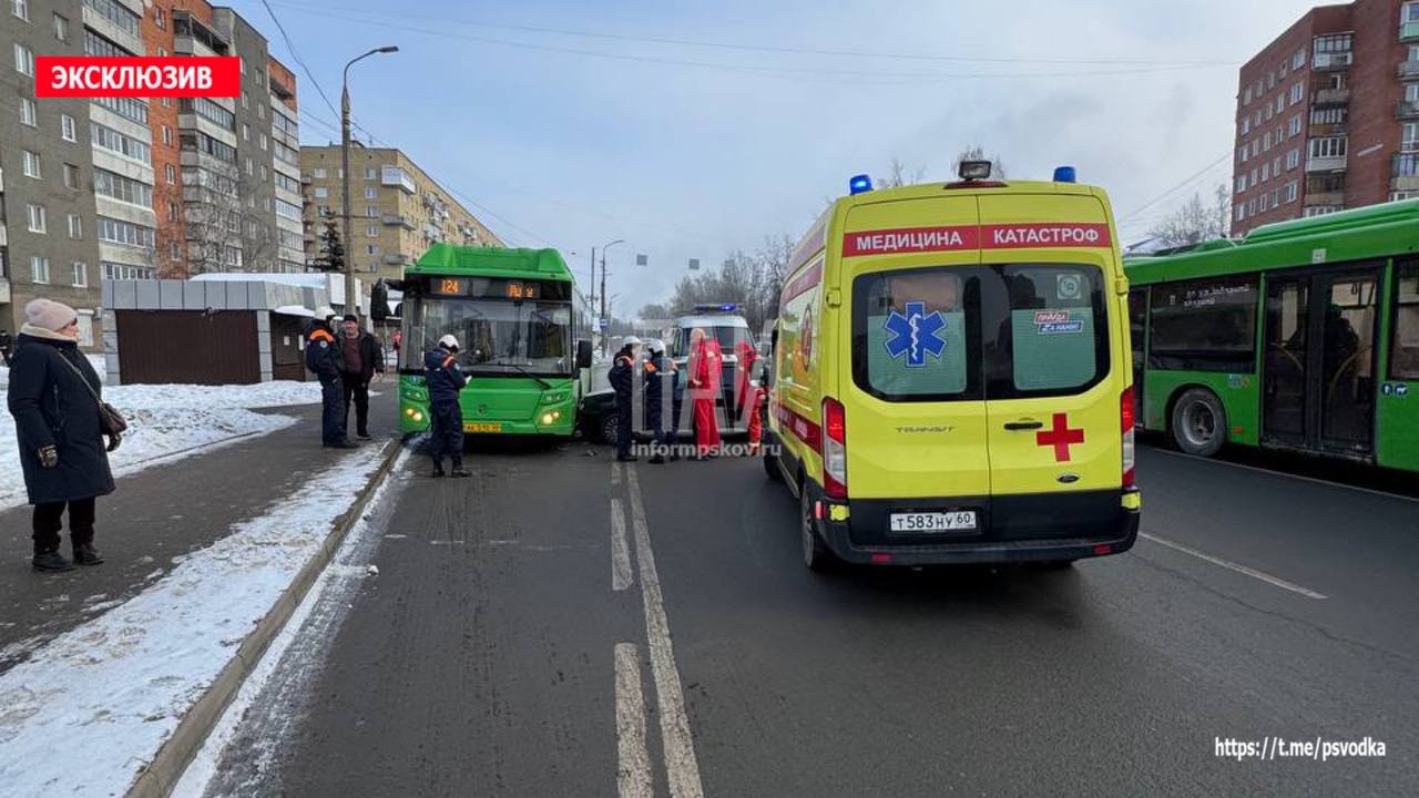 ДТП в Пскове