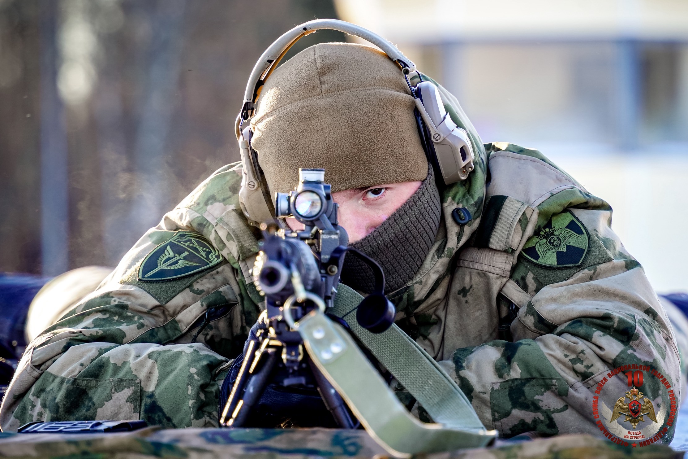 Боевые стрельбы снайперов