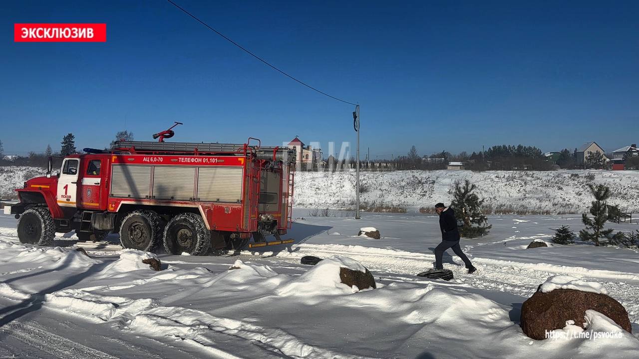 В деревне Логозовичи пожарные отстояли частный дом