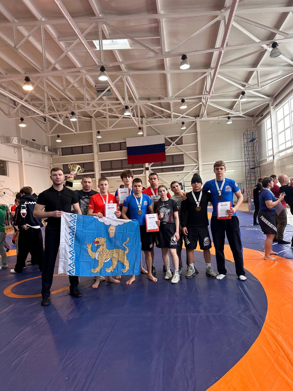 Спортсмены Псковской области выиграли медали чемпионата и первенства СЗФО по панкратиону