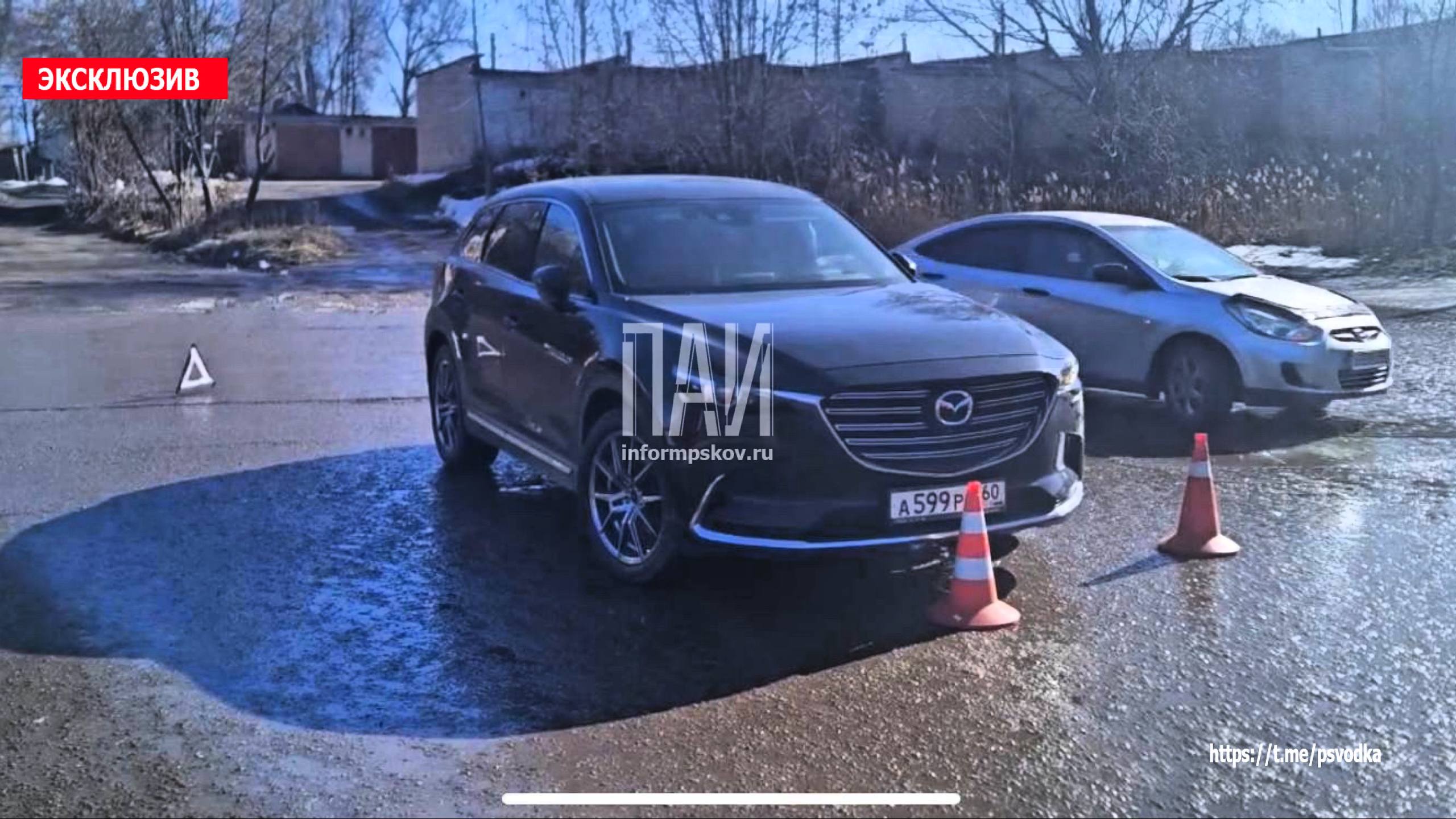 В Великих Луках на пешеходном переходе сбили пожилого мужчину