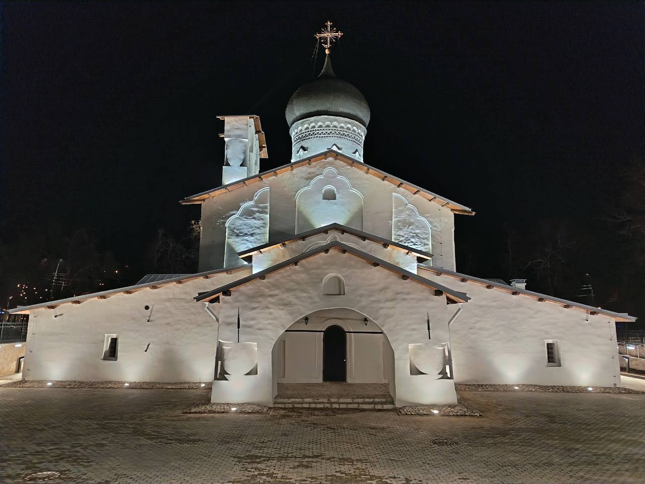 В Пскове отреставрировали церковь Николы со Усохи