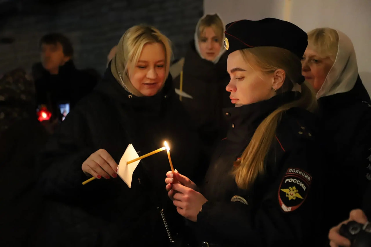 Полиция обеспечила безопасность псковичей во время празднования православной Пасхи
