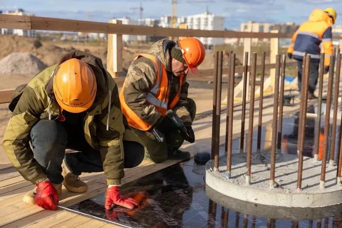 На участке Северного обхода в районе Уграды продолжается организация подключения к федеральной трассе А‑212