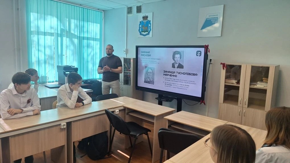 Ветераны СВО провели уроки мужества в преддверии Дня Победы