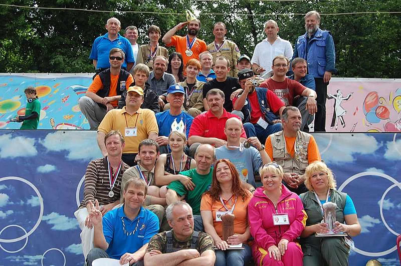 На фото: участники международной встречи воздухоплавателей. Фото Татьяны Коптягиной.