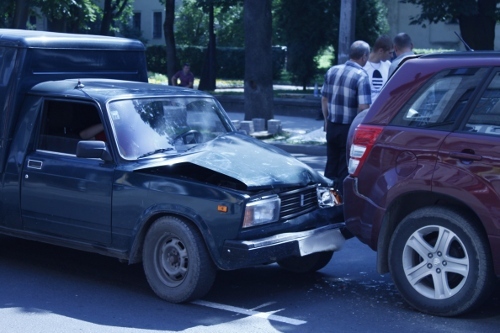 Фото с места ДТП.