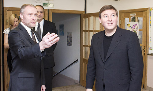 На фото: Андрей Турчак, Андрей Царёв