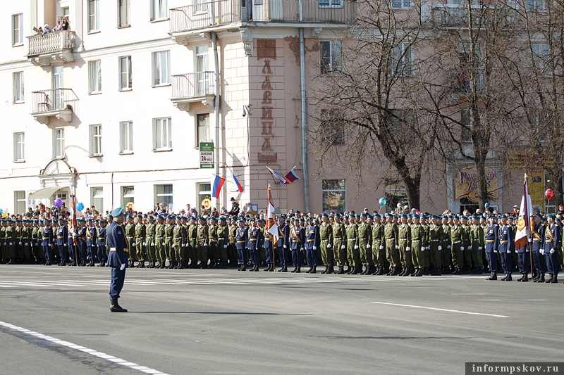 День Победы в Пскове (ФОТОРЕПОРТАЖ)