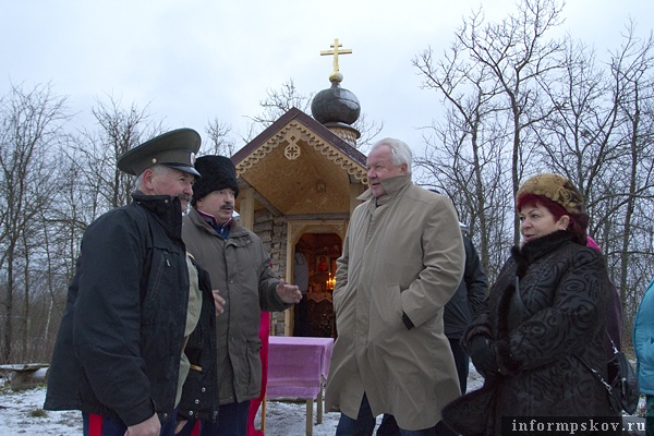 Освящение новой часовни в Тешевицах