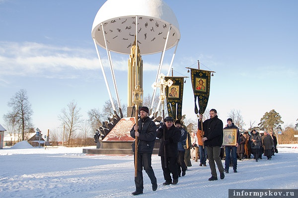 Крестный ход прошёл в Пскове