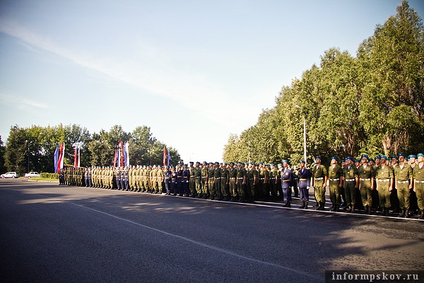 День ВДВ в Пскове